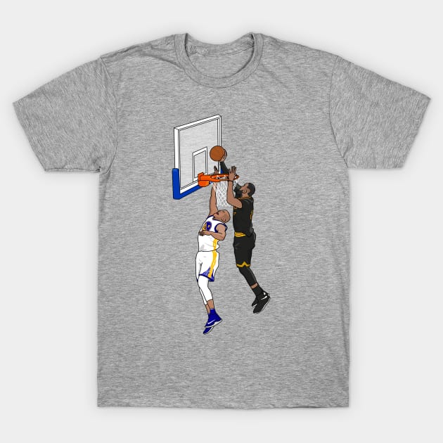 iguodala and the block T-Shirt by rsclvisual